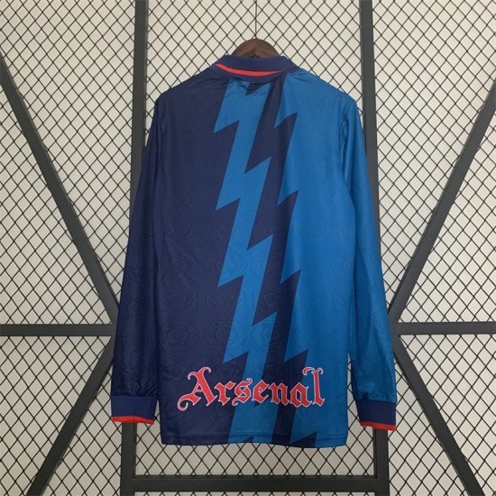Arsenal 95-96 Deplasman Uzun Kollu Retro Forması
