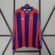Barcelona 96-97 İç Saha Uzun Kollu Retro Forması