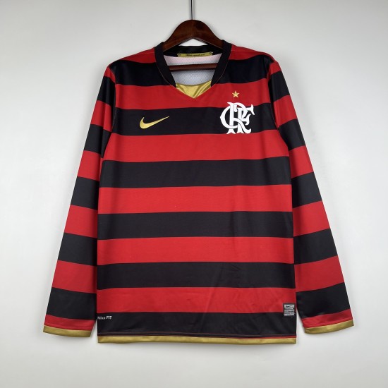 Flamengo 08-09 İç Saha Uzun Kollu Retro Forması