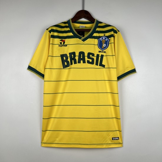 Brezilya 1984 İç Saha Retro Forması