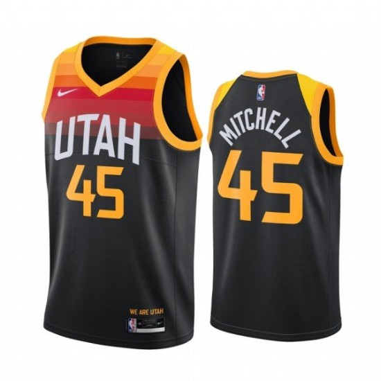 Utah Jazz Donovan Mitchell 2021 City Edition Forması